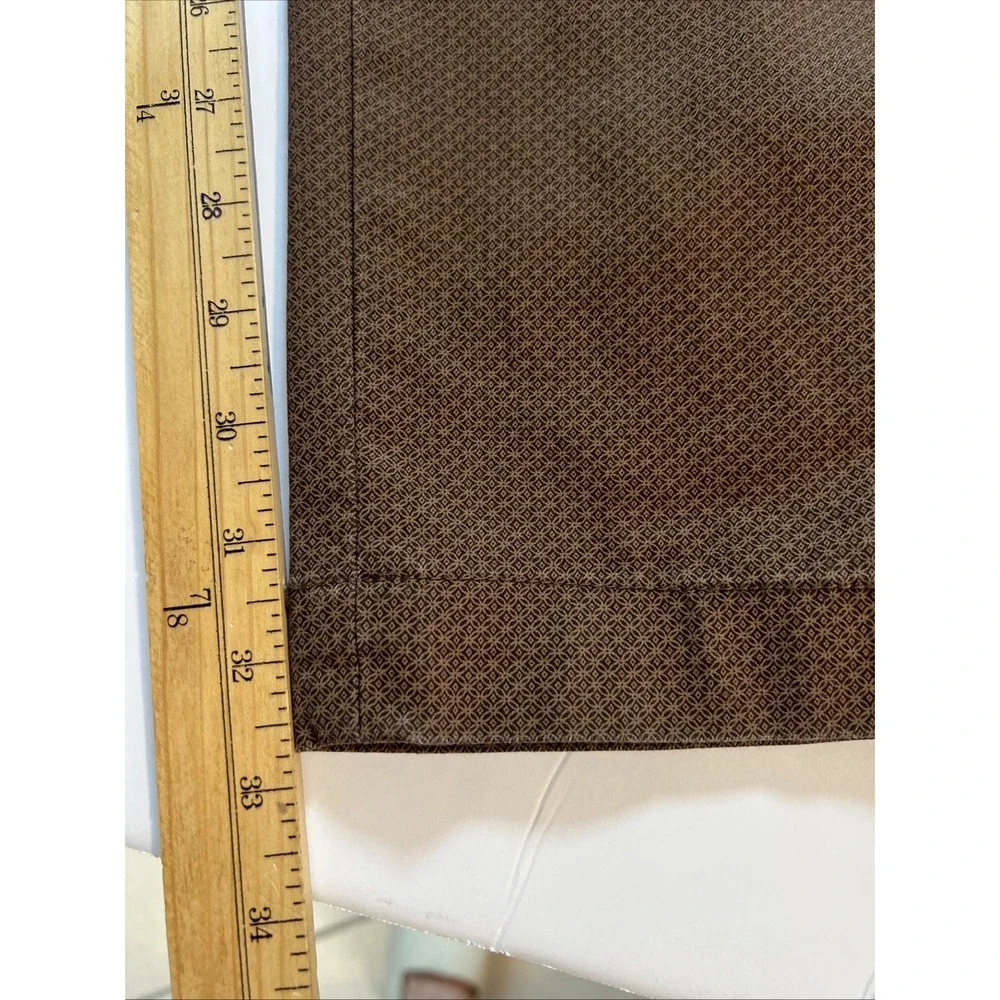 Banana Republic Mason Stretch Chino Pants Mens 34x34‎ Brown Tapered Fit Stretch